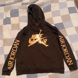 Nike Air Jordan Gold Hoodie